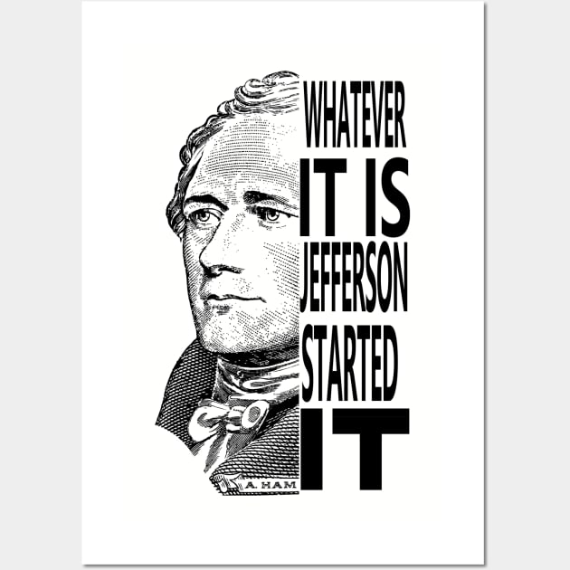 Alexander Hamilton and Thomas Jefferson Rivalry